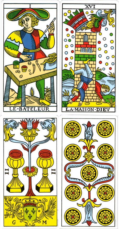 タロットカード CBD TAROT DE MARSEILLE 【Prosperity Mana】