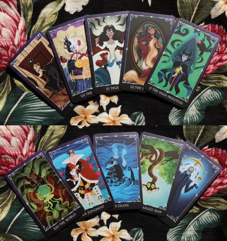 タロットカード Disney Villains Tarot Deck and Guidebook