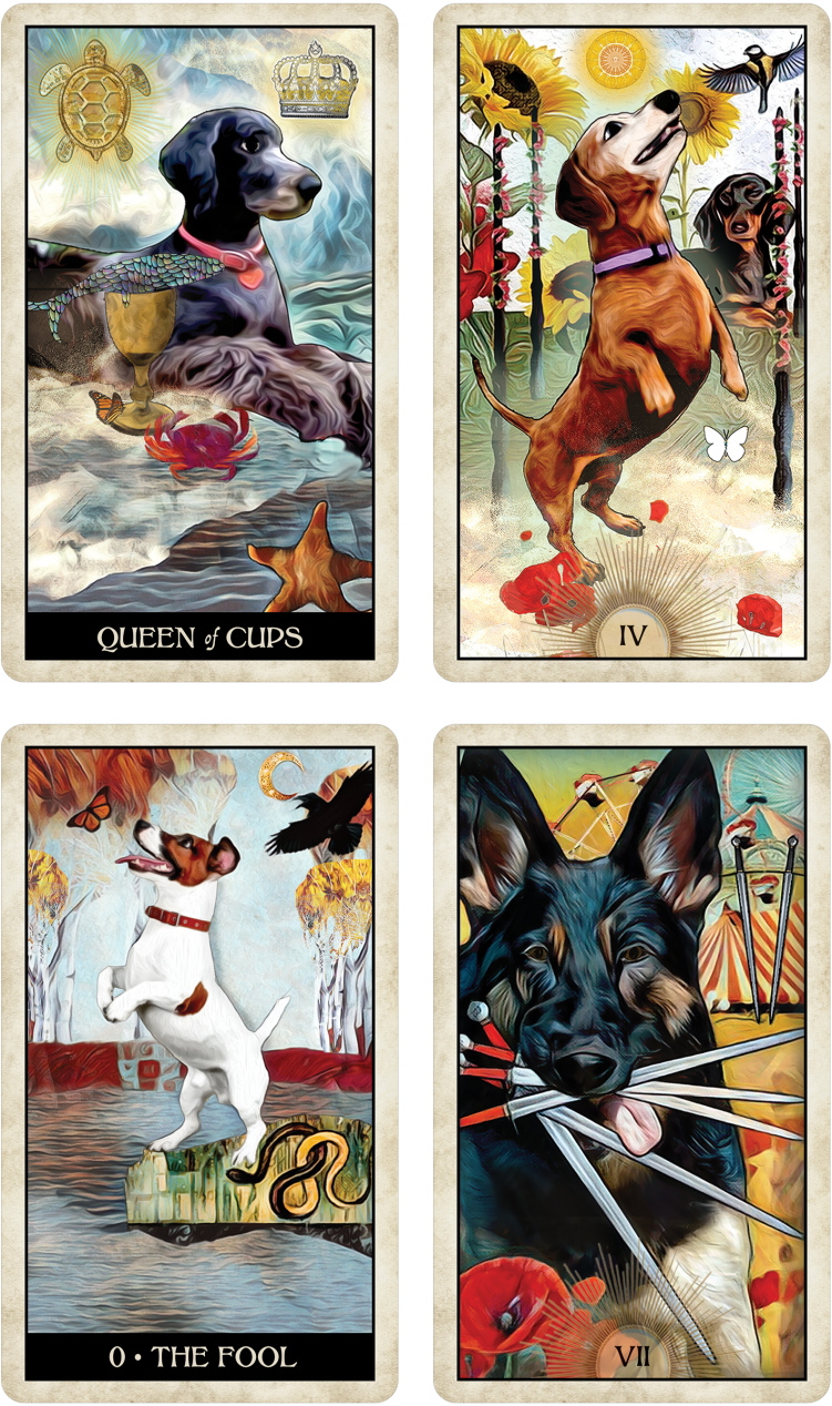 タロットカード WISE DOG TAROT【Prosperity Mana】