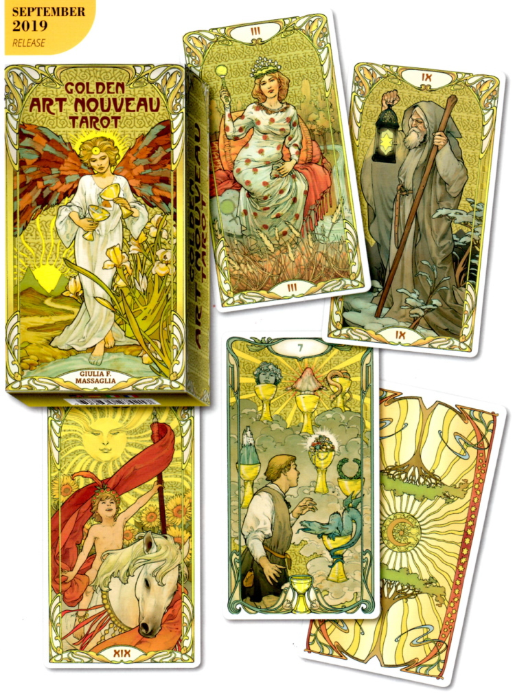 タロットカード GOLDEN ART NOUVEAU TAROT ゴールデン・アール